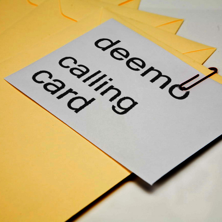 Cover of DJ mix Calling Card by deemo